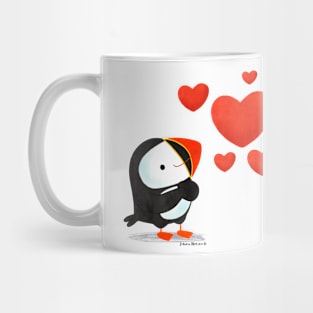 Puffin in Love Mug